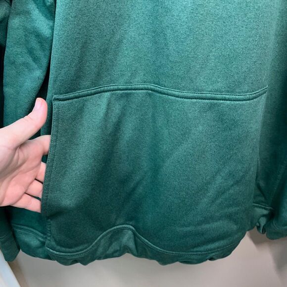 Men's Duluth Trading Co Green 1/4 Zip Long Sleeve Sweatshirt Fleece XL - Picture 7 of 7